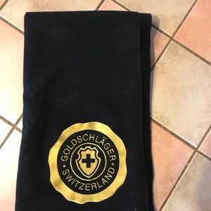 Goldslager branded woolen blanket